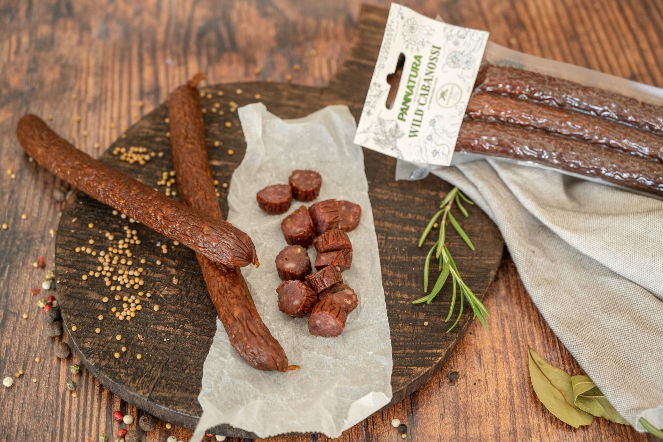 Wild Cabanossi chili Wildspezialitäten Esterhazy Pannatura Burgenland