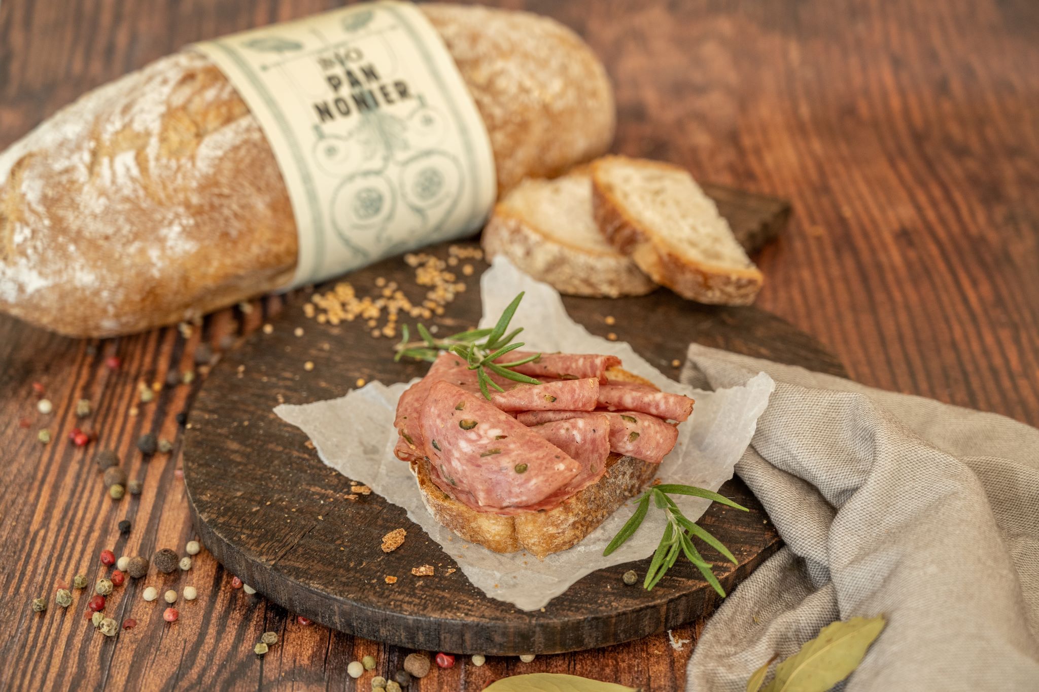Wildwurst mit Chili Jagdwurst Wildspezialitäten Esterhazy Pannatura Burgenland