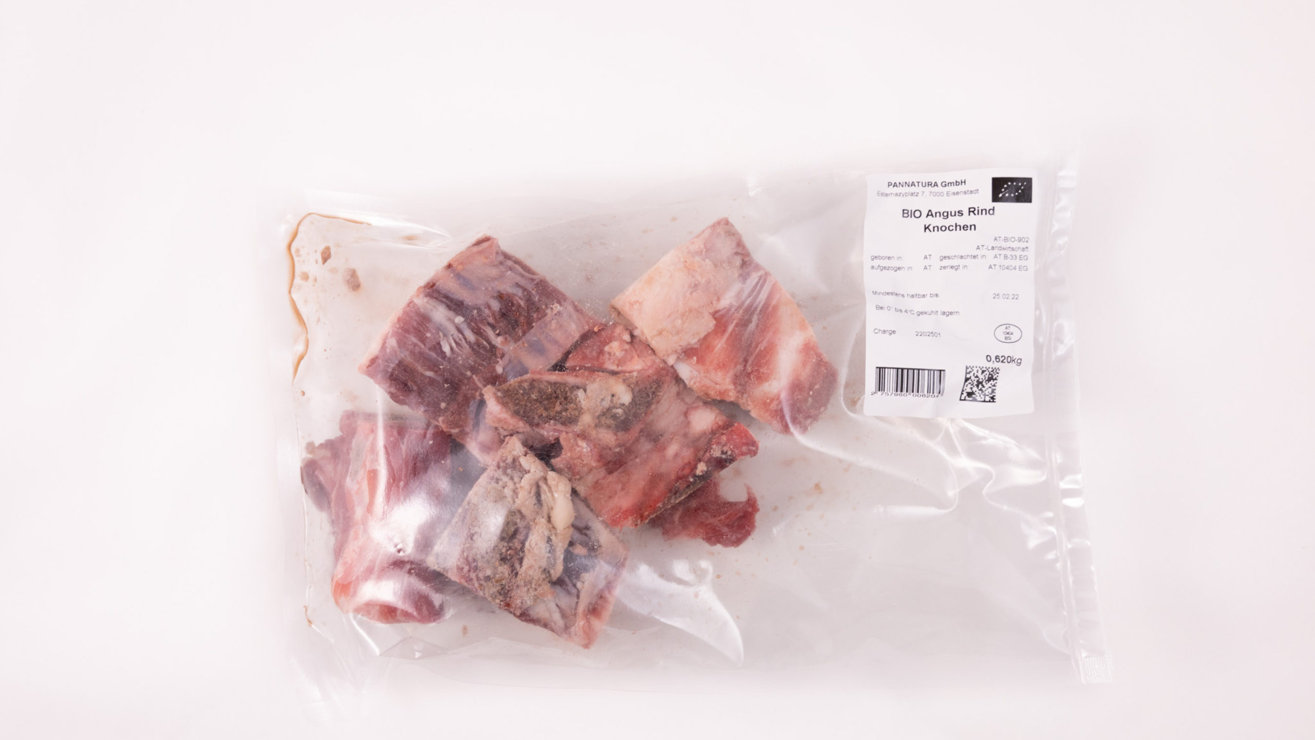Bio Angus Knochen gemischt 500g