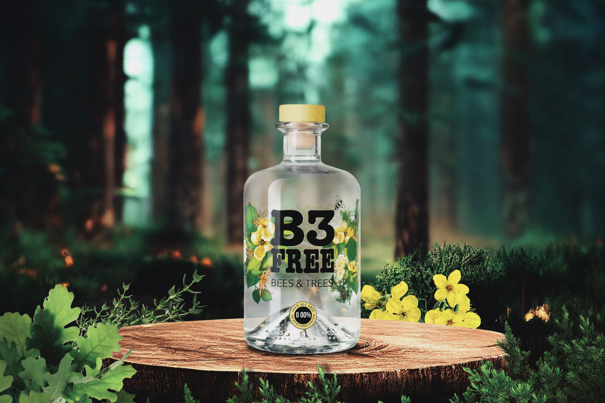Gin B3 Free_Pannatura, Dry Gin alkoholfrei